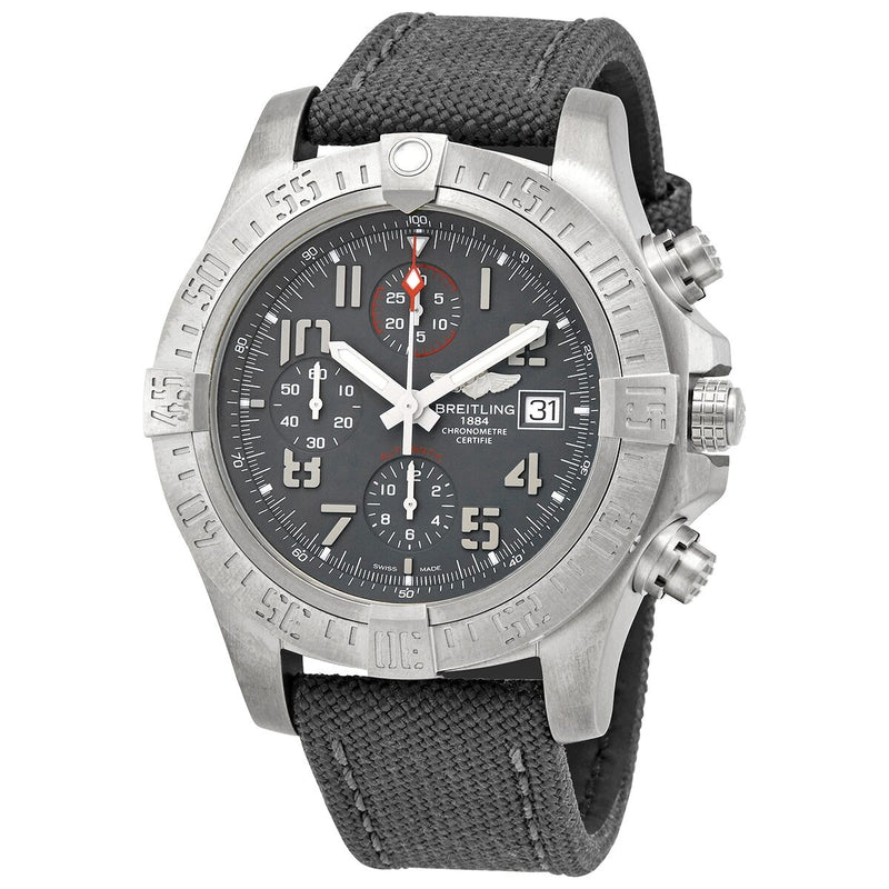 Breitling Avenger Bandit Chronograph Automatic Grey Dial Men's Watch #E13383101M1W1 - Watches of America