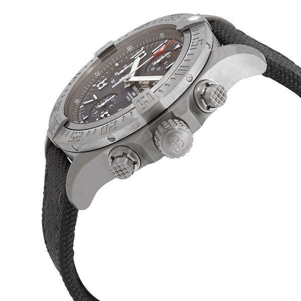 Breitling Avenger Bandit Grey Chronograph Dial Automatic Men's Fabric Watch #E1338310/M536-109W - Watches of America #2