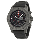 Breitling Avenger Black Dial Black Rubber Automatic Men's Watch #M133802C-BC73BKRD - Watches of America