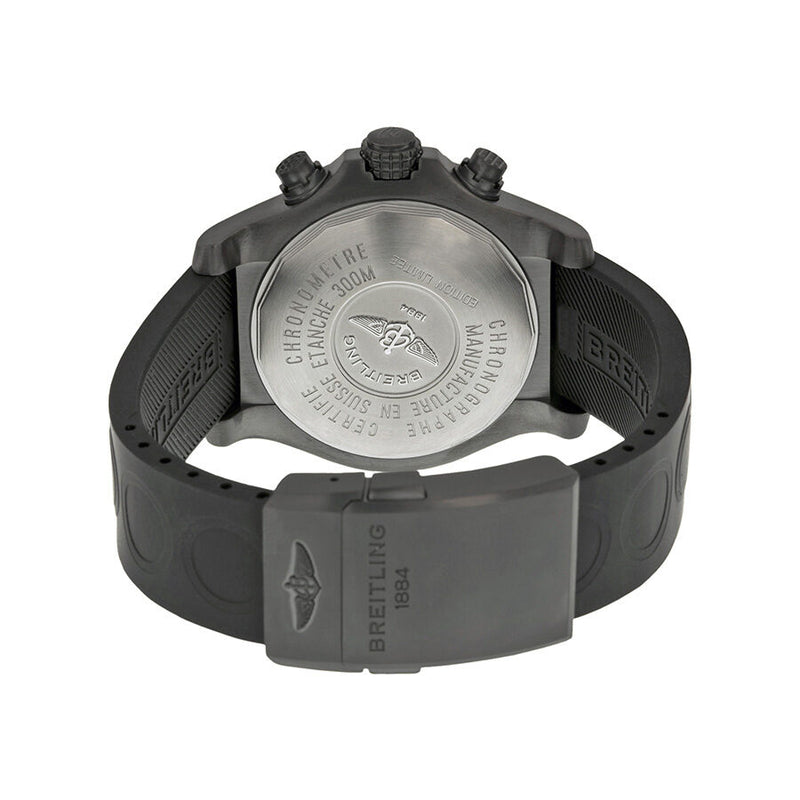 Breitling Avenger Black Dial Black Rubber Automatic Men's Watch #M133802C-BC73BKRD - Watches of America #3