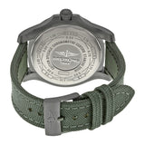 Breitling Avenger Blackbird Automatic Black Dial Green Canvas Strap Men's Watch V1731010-BD12GRFT #V1731010-BD12-105W-M20BASA.1 - Watches of America #3