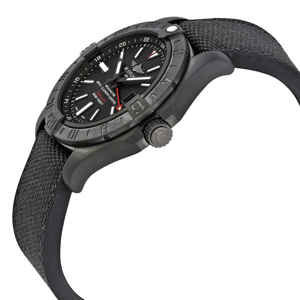 Breitling Avenger II GMT Automatic Black Dial Men's Watch #M3239010/BF04-253S - Watches of America #2