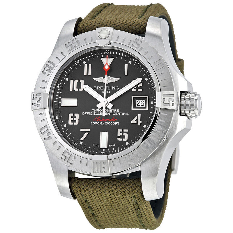 Breitling Avenger II Seawolf Automatic Men's Watch A1733110-F563GRFT#A1733110-F563-106W-A20BASA.1 - Watches of America