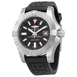 Breitling Avenger II Seawolf Black Dial Black Rubber Men's Watch #A1733110-BC30 - Watches of America