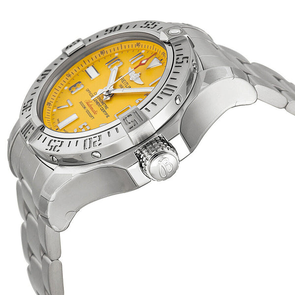 Breitling Avenger II Seawolf Yellow Dial Men's Watch A1733110-I519SS #A1733110-I519-169A - Watches of America #2