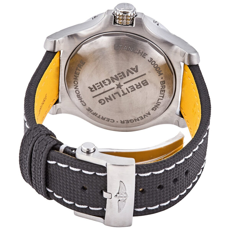 Breitling Avenger Seawolf Automatic Chronometer Yellow Dial Men's Watch #A17319101I1X2 - Watches of America #3