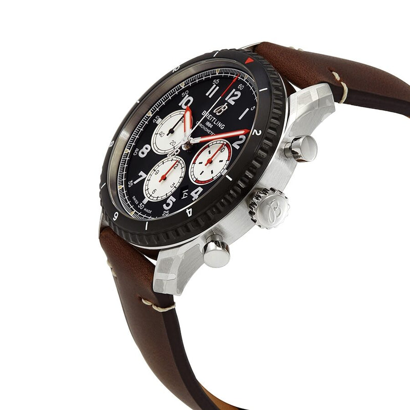 Breitling Aviator 8 Chronograph Automatic Black Dial Men's Watch #AB01194A1B1X2 - Watches of America #2