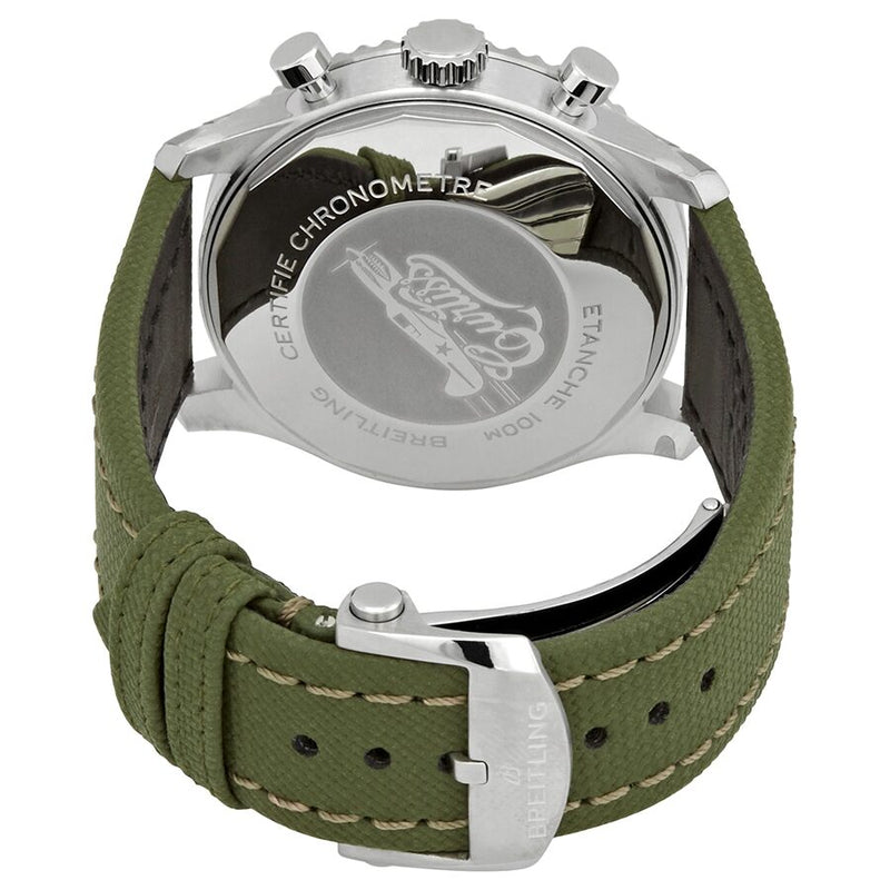 Breitling Aviator 8 Curtiss Warhawk Chronograph Automatic Green Dial Men's Watch #A133161A1L1X2 - Watches of America #3