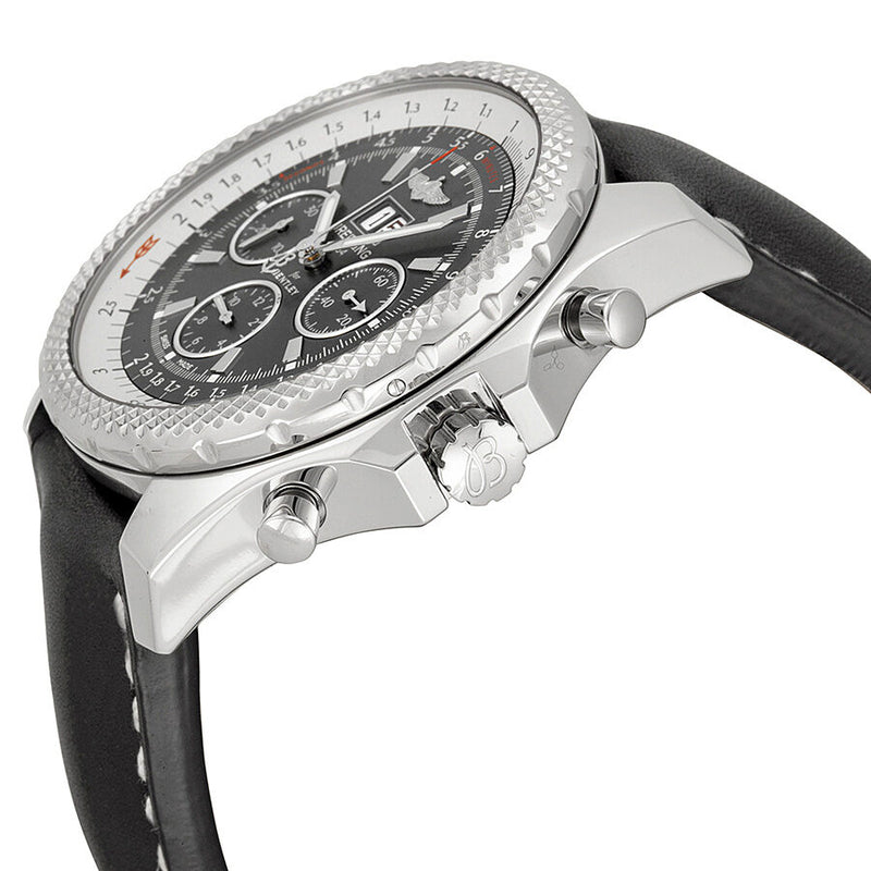 Breitling Bentley 6.75 Speed Grey Dial Black Leather Men's Watch #A4436412-F544BKLT - Watches of America #2