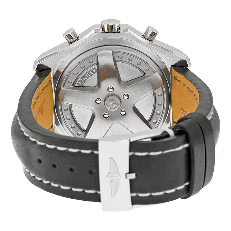 Breitling Bentley 6.75 Speed Grey Dial Black Leather Men's Watch #A4436412-F544BKLT - Watches of America #3