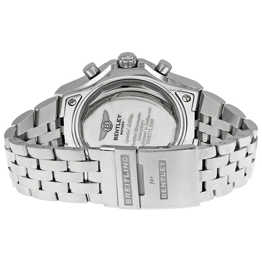 Breitling Bentley GMT Chronograph Automatic Blue Dial Men's