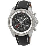 Breitling Bentley GMT Chronograph Automatic Men's Black Leather Watch #AB043112/BC69-442X-A20D.1 - Watches of America