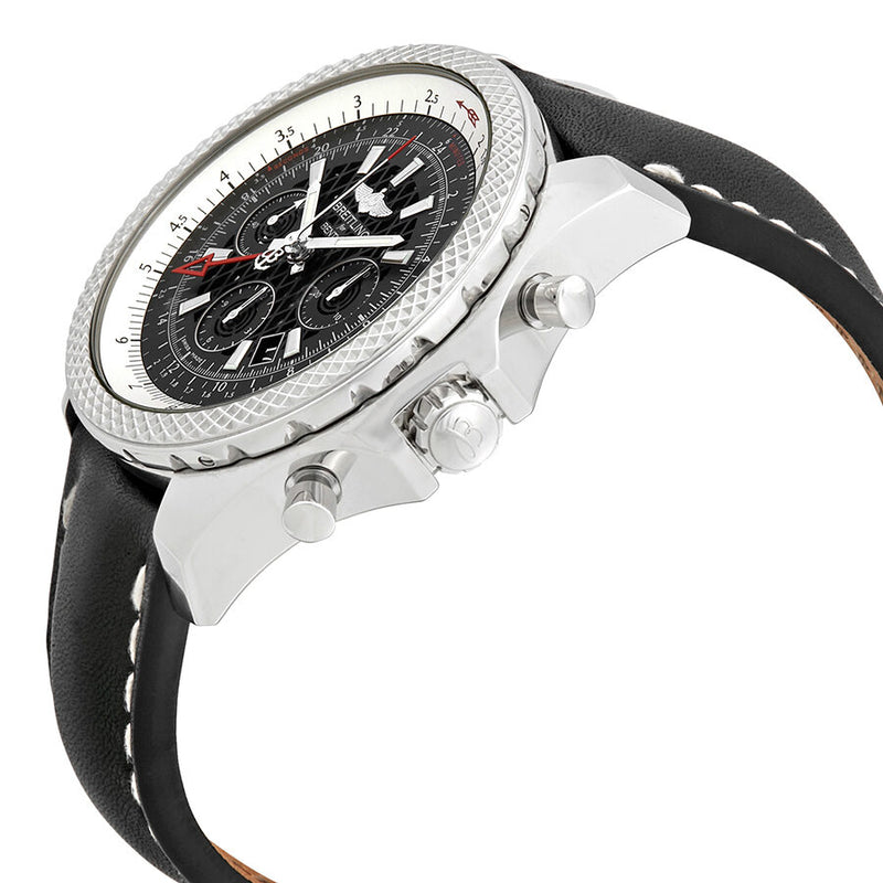 Breitling Bentley GMT Chronograph Automatic Men's Black Leather Watch #AB043112/BC69-442X-A20D.1 - Watches of America #2