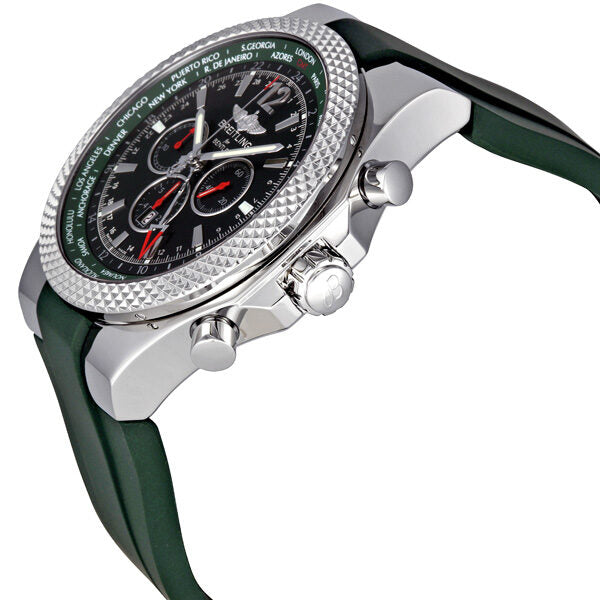Breitling Bentley GMT Green Dial Chronograph Men's Watch GRRD #A47362S4-B919 - Watches of America #2