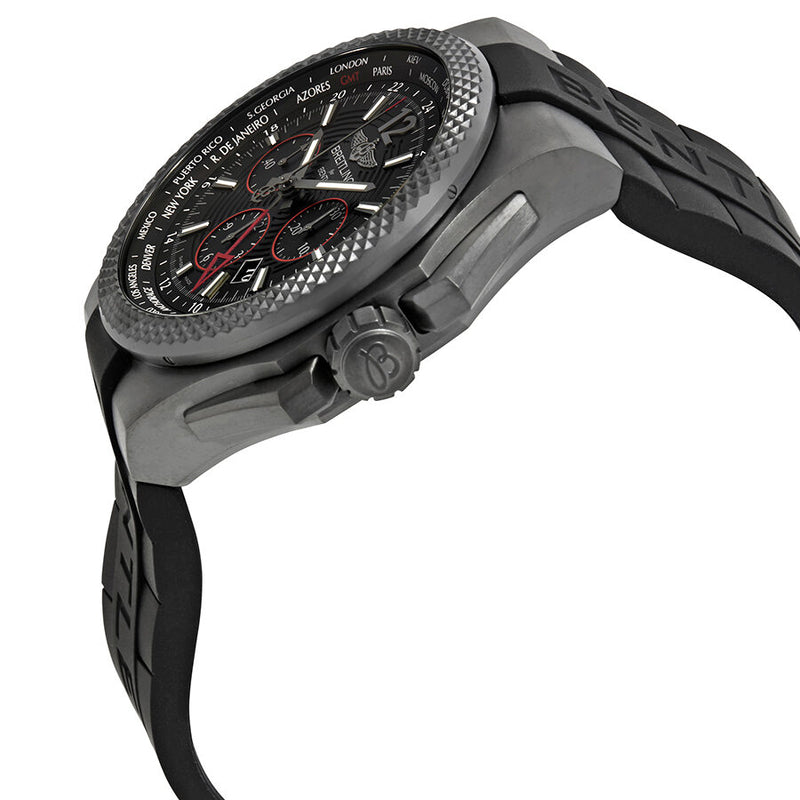 Breitling Bentley GMT Light Body Chronograph Automatic Black Dial Men's Watch #VB043222-BD69-222S-V20DSA.2 - Watches of America #2