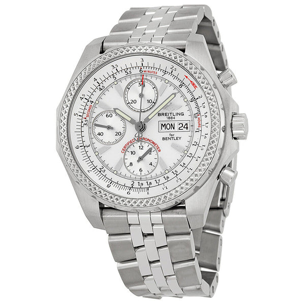 Breitling Bentley GT Racing White Dial Men's Watch SS#A1336313-A575 - Watches of America