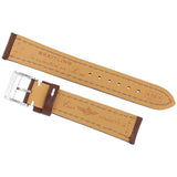 Breitling Brown Leather Strap Stainless Steel Tang Buckle 18-16mm#416X - Watches of America #2