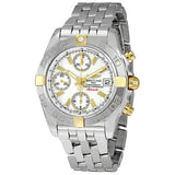 Breitling Chrono Galactic White Dial Chronograph Stainless Steel Men's Watch B13358L2-A700SS#B13358L2/A700 - Watches of America