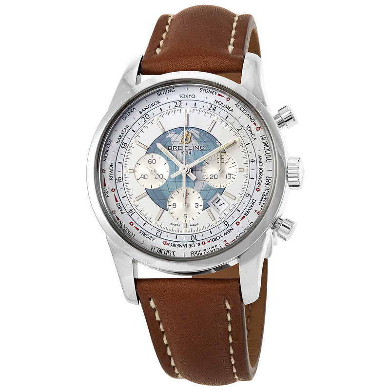 Breitling Transocean Chronograph Unitime Automatic Men's Watch #AB0510U0/A732-440X/A20D.1 - Watches of America