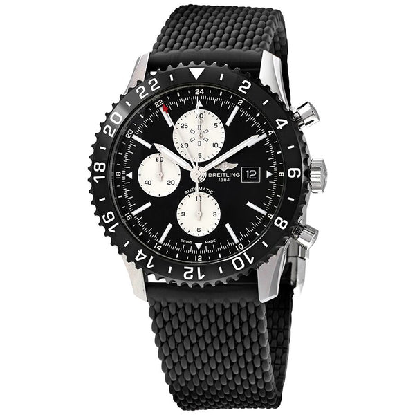Breitling Chronoliner Automatic Black Dial Men's Watch #Y2431012/BE10-256S - Watches of America