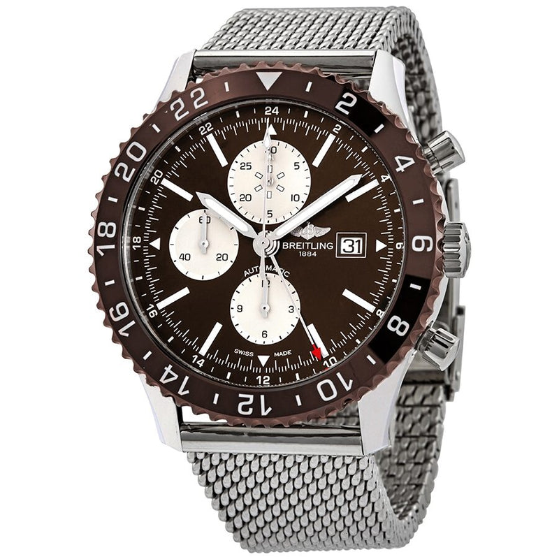 Breitling Chronoliner Automatic Bronze Dial Men's Watch #Y2431033/Q621/152A - Watches of America