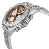 Breitling Chronomat 41 Brown Dial Stainless Steel Men's Watch AB014012-Q583SS #AB014012-Q583-378A - Watches of America #2