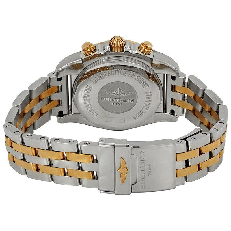 Breitling Chronomat 41 Black Dial Automatic Men's Steel and 18K Rose Gold Watch #CB014012/BC08TT - Watches of America #3
