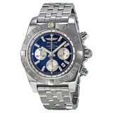 Breitling Chronomat 44 Automatic Chronograph Blue Dial Stainless Steel Men's Watch AB011011-C788SS#AB011011/C788 - 375A - Watches of America