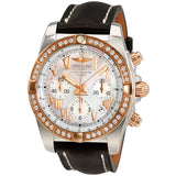 Breitling Chronomat 44 Automatic Mother of Pearl Dial Diamond Men's Watch CB011053-A693BKLT#CB011053-A693-435X-A20BA.1 - Watches of America