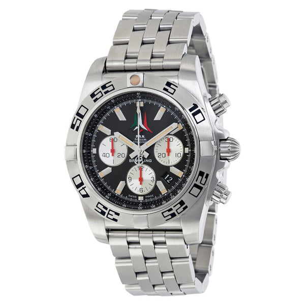 Breitling Chronomat 44 Automatic Black Dial Men's Watch AB01104D-BC62#AB01104D-BC62-375A - Watches of America