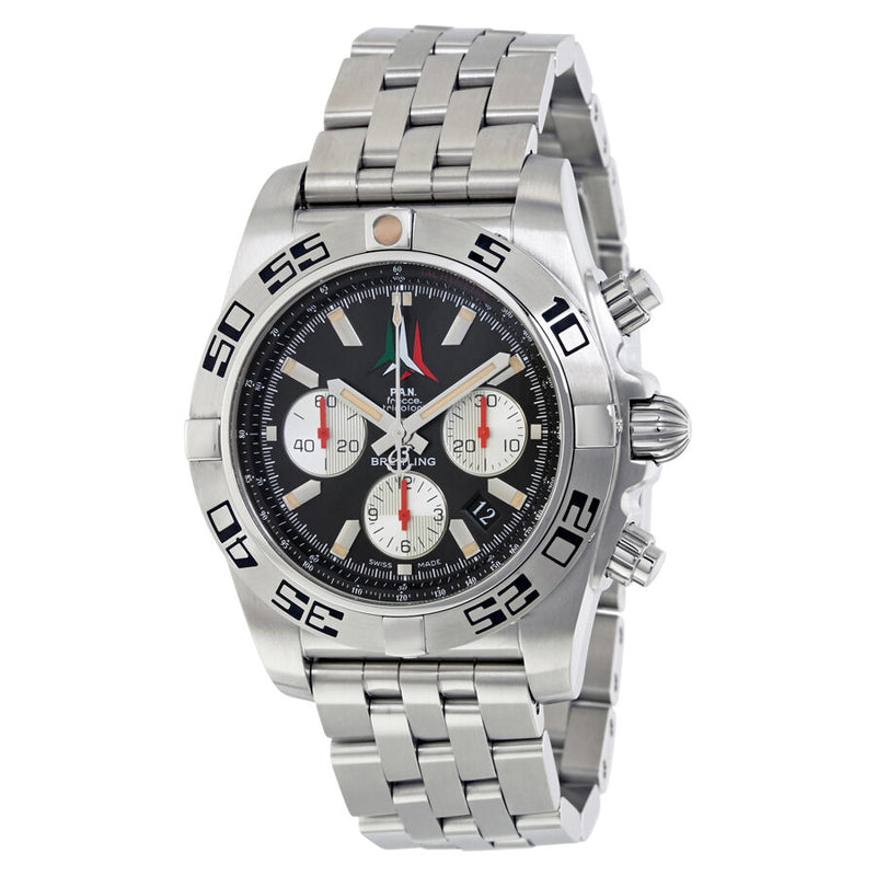 Breitling Chronomat 44 Automatic Black Dial Men's Watch AB01104D-BC62#AB01104D-BC62-375A - Watches of America