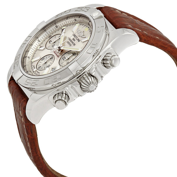 Breitling Chronomat 44 Chronograph Automatic Silver Dial Men's Watch #AB011011-G684BRCT - Watches of America #2