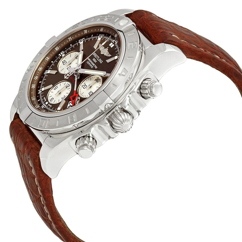 Breitling Chronomat 44 GMT Chronograph Automatic Brown Dial Men's Watch AB042011/Q589-740P #AB042011-Q589-740P-A20D.1 - Watches of America #2