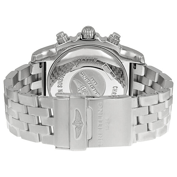 Breitling Chronomat 44 Mother of Pearl Dial Diamond Bezel Men's Watch AB011053-G686SS #AB011053-G686-375A - Watches of America #3