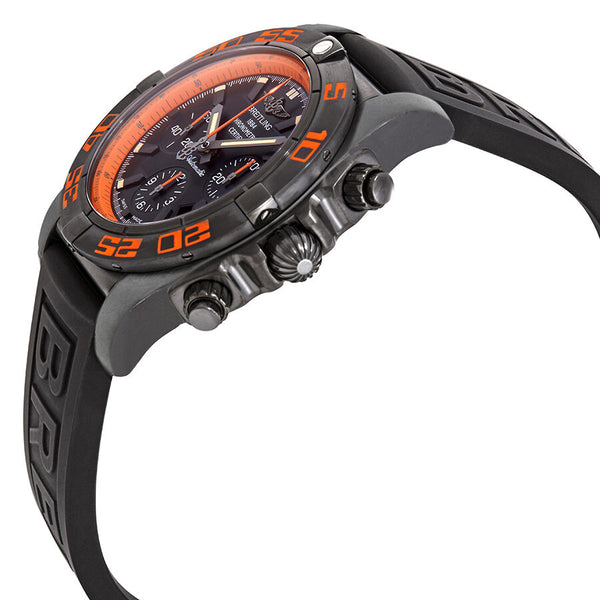 Breitling Chronomat 44 Raven Chronograph Automatic Chronometer Black Dial Men's Watch #MB0111C2-BD07-153S - Watches of America #2