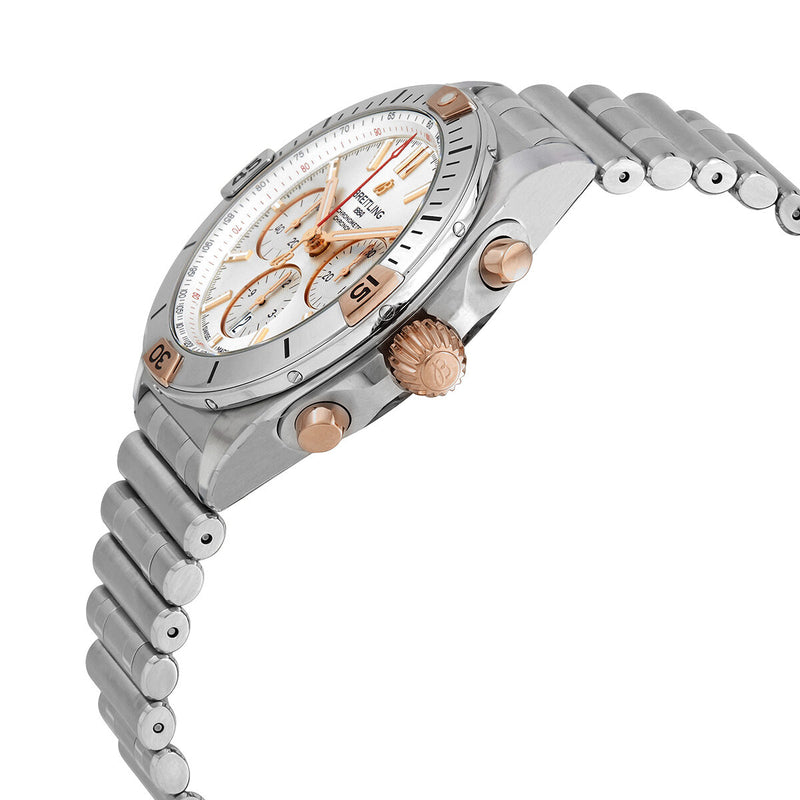 Breitling Chronomat B01 Chronograph Automatic Silver Dial Men's Watch #IB0134101G1A1 - Watches of America #2