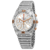 Breitling Chronomat B01 Chronograph Automatic Silver Dial Men's Watch #IB0134101G1A1 - Watches of America