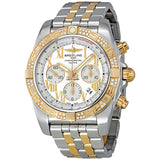 Breitling Chronomat Black Dial Automatic Chronograph Two Tone Men's Watch #CB0110AA/G677 - Watches of America