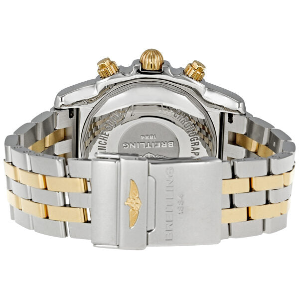 Breitling Chronomat Black Dial Automatic Chronograph Two Tone Men's Watch #CB0110AA/G677 - Watches of America #3
