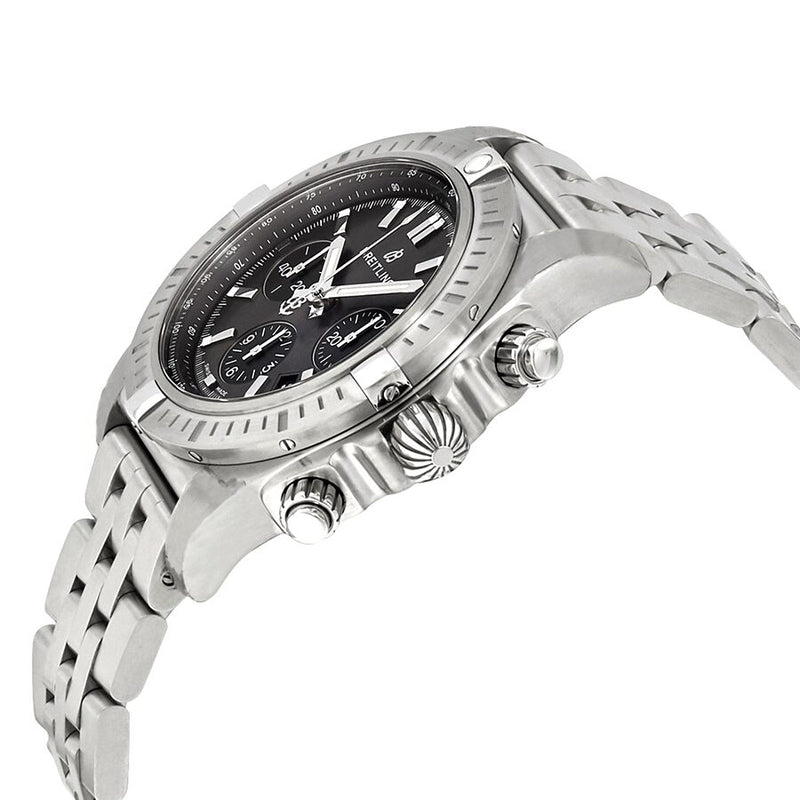 Breitling Chronomat Chronograph Automatic Blackeye Gray Dial Men's Watch #AB0115101F1A1 - Watches of America #2