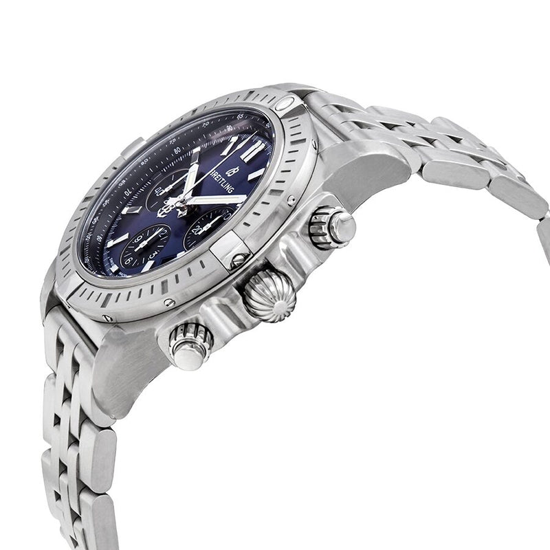 Breitling Chronomat Chronograph Automatic Blue Dial Men's Watch #AB0115101C1A1 - Watches of America #2