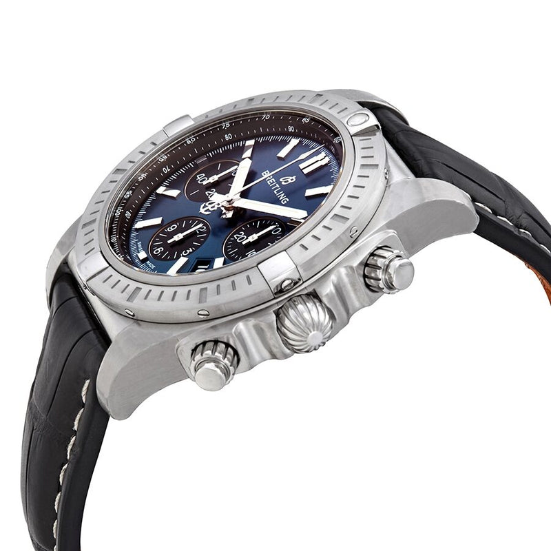 Breitling Chronomat Chronograph Automatic Chronometer Blue Dial Men's Watch #AB0115101C1P2 - Watches of America #2