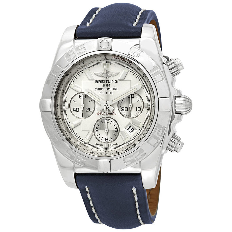 Breitling Chronomat Chronograph Automatic Silver Dial Men's Watch AB011012/G684-105X A20BA.1#AB011012/G684-105X-A20BA.1 - Watches of America