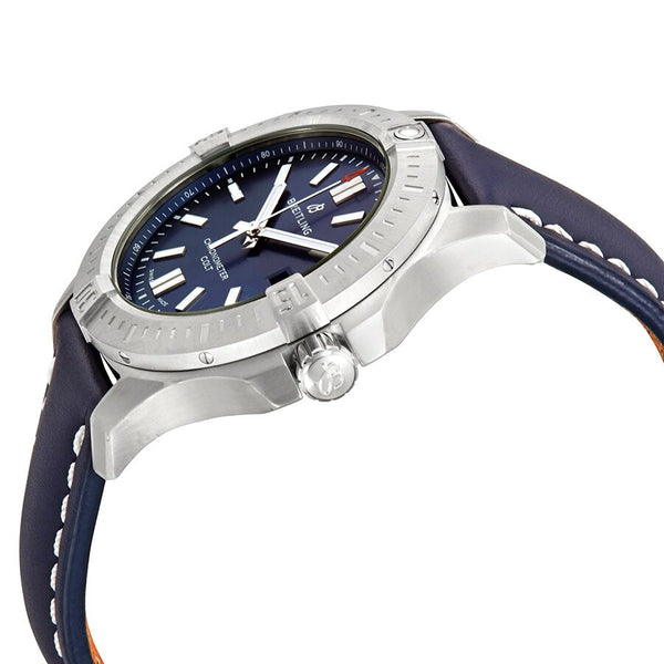 Breitling Chronomat Colt Automatic Chronometer Blue Dial 44 mm Men's Watch #A17388101C1X1 - Watches of America #2
