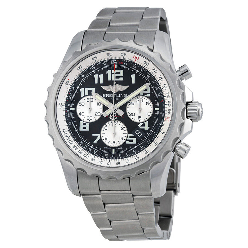 Breitling Chronospace Chronograph Automatic Black Dial Men's Watch A2336035-BB97SS#A2336035-BB97-167A - Watches of America