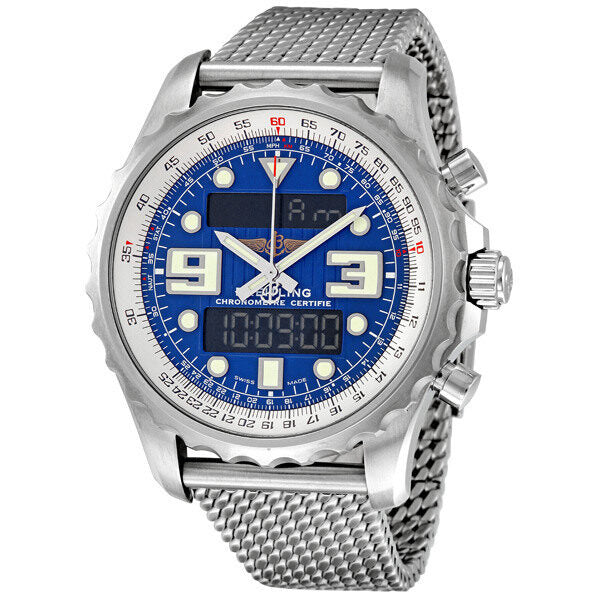 Breitling Chronospace Mariner Analog - Digital Men's Watch A7836534-C823SS#A7836534-C823-150A - Watches of America