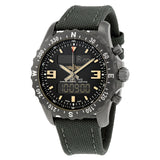 Breitling Chronospace Military Black Dial Men's Watch M7836622-BD39GCVT#M7836622-BD39-105W-M20BASA.1 - Watches of America