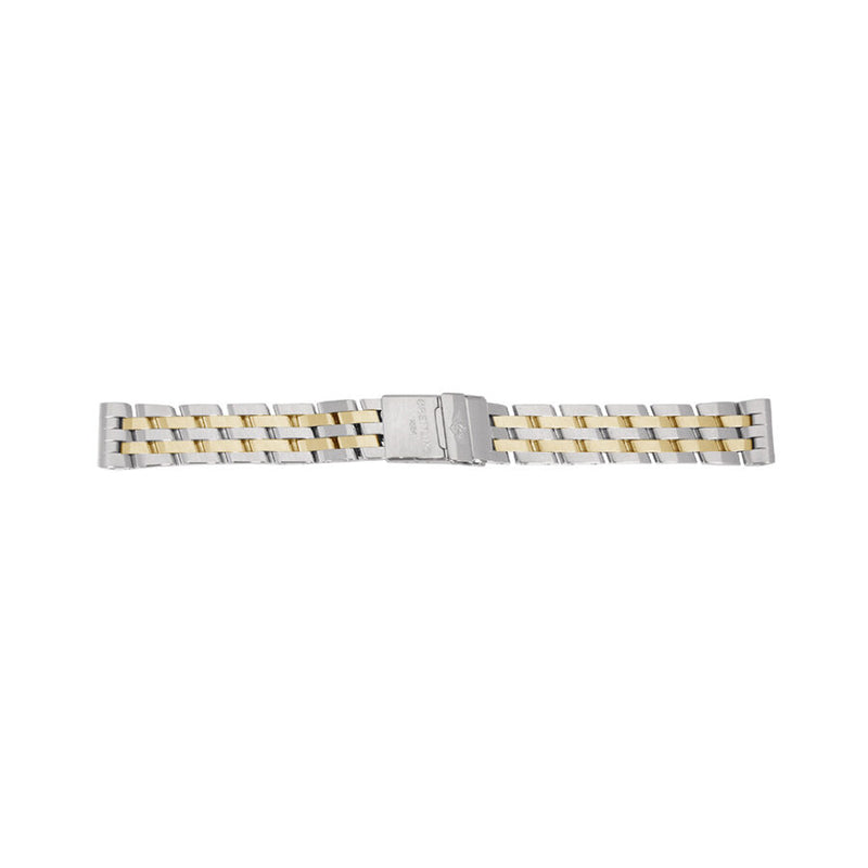 Breitling Cockpit Two Tone Stainless Bracelet Stainless Steel Deployant Buckle 20-18mm#358D - Watches of America