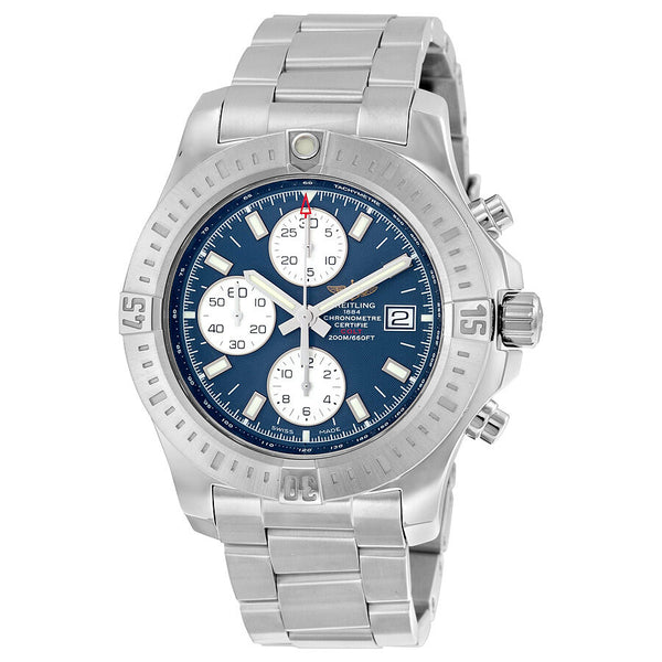 Breitling Colt Chronograph Automatic Mariner Blue Dial Stainless Steel Men's Watch A1338811-C914SS#A1338811-C914-173A - Watches of America