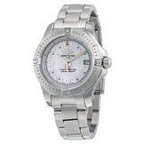Breitling Colt Lady Mother of Pearl Diamond Watch A7738811-A769SS#A7738811-A769-175A - Watches of America